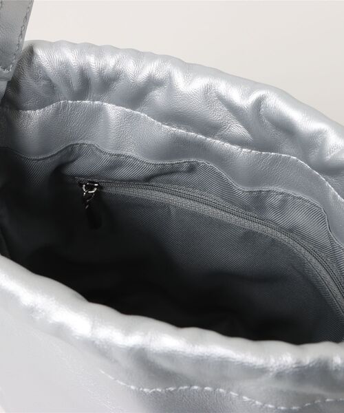 NICAL（ニカル）の「【本革】【NICAL】巾着ショルダーバッグ/554182（ショルダーバッグ・レディース・シルバー/ブラック/イエロー・FREE）」の18枚目の写真