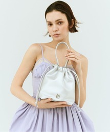 【本革】【NICAL】巾着ショルダーバッグ/554182