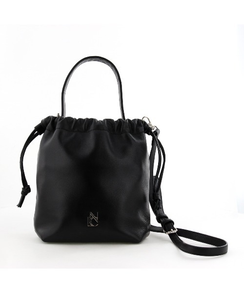 NICAL（ニカル）の「【本革】【NICAL】巾着ショルダーバッグ/554182（ショルダーバッグ・レディース・シルバー/ブラック/イエロー・FREE）」の20枚目の写真