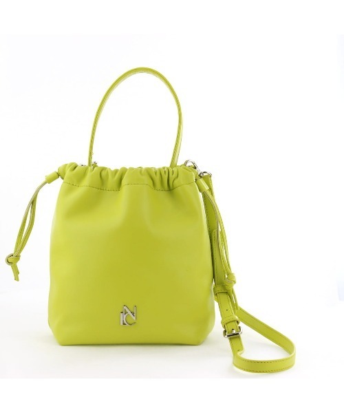 NICAL（ニカル）の「【本革】【NICAL】巾着ショルダーバッグ/554182（ショルダーバッグ・レディース・シルバー/ブラック/イエロー・FREE）」の21枚目の写真