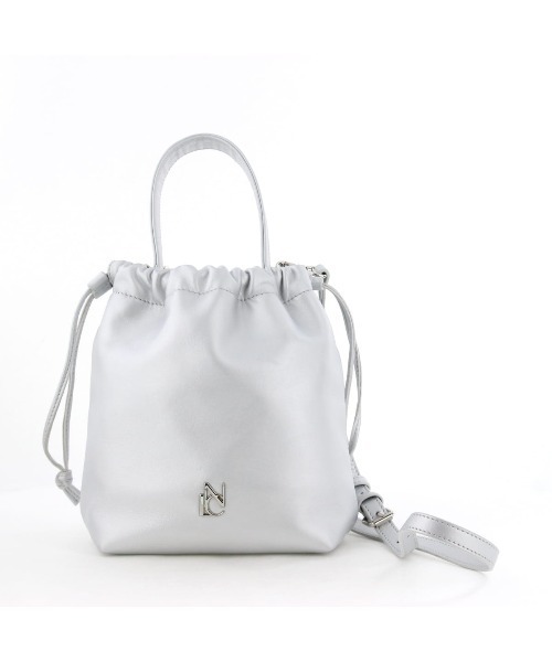 NICAL（ニカル）の「【本革】【NICAL】巾着ショルダーバッグ/554182（ショルダーバッグ・レディース・シルバー/ブラック/イエロー・FREE）」の22枚目の写真