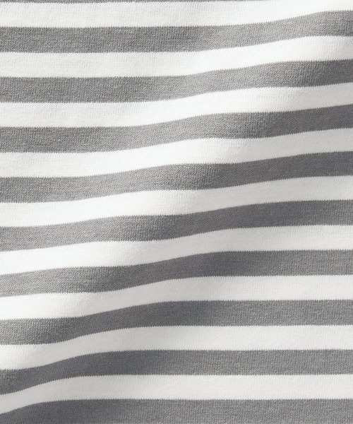 無印良品（ムジルシリョウヒン）の「婦人　天竺編みクルーネック長袖Ｔシャツ（Tシャツ/カットソー・レディース・ホワイト/ブラック系/グリーン系/グレー系/グレー/イエロー系/ブラック・XL/M/S/L）」の21枚目の写真