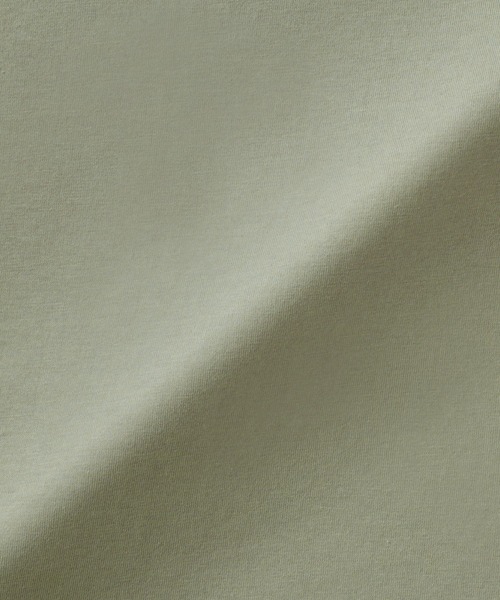 無印良品（ムジルシリョウヒン）の「婦人　天竺編みクルーネック長袖Ｔシャツ（Tシャツ/カットソー・レディース・ホワイト/ブラック系/グリーン系/グレー系/グレー/イエロー系/ブラック・XL/M/S/L）」の15枚目の写真