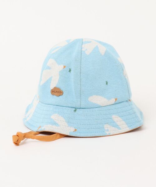 moimoln(モイモルン)の「バードバケットハット(ハット・キッズ・スカイブルー・48cm/52cm/50cm)」の8枚目の写真