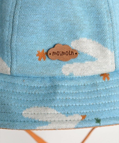 moimoln(モイモルン)の「バードバケットハット(ハット・キッズ・スカイブルー・48cm/52cm/50cm)」の4枚目の写真