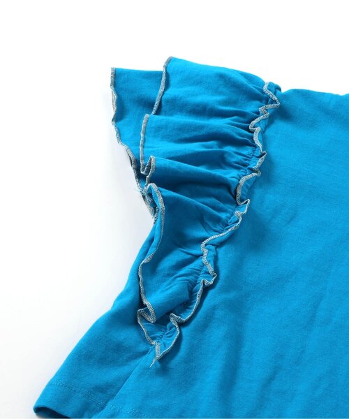 BREEZE(ブリーズ)の「フリル半袖Tシャツ(Tシャツ/カットソー・キッズ・アイボリー/ブルー/イエロー/チャコール/ピンク・80/90/130/120/140/110/100)」の15枚目の写真
