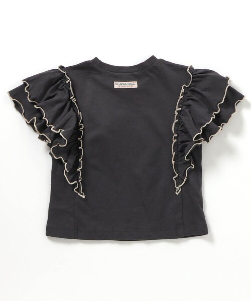 BREEZE(ブリーズ)の「フリル半袖Tシャツ(Tシャツ/カットソー・キッズ・アイボリー/ブルー/イエロー/チャコール/ピンク・80/90/130/120/140/110/100)」の19枚目の写真