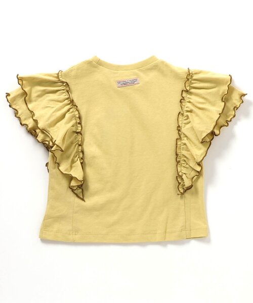 BREEZE(ブリーズ)の「フリル半袖Tシャツ(Tシャツ/カットソー・キッズ・アイボリー/ブルー/イエロー/チャコール/ピンク・80/90/130/120/140/110/100)」の22枚目の写真