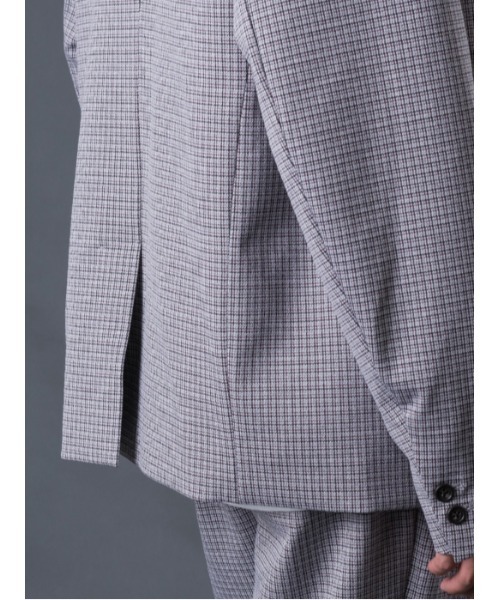 REGIEVO（レジエボ）の「Wブレストビッグシルエットジャケット（テーラードジャケット・メンズ・ベージュ/グレー・MEDIUM/LARGE/X-LARGE）」の19枚目の写真