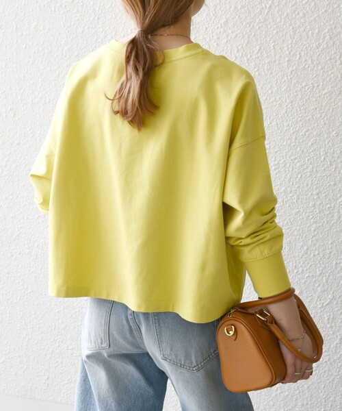SHIPS for women / シップスウィメン SHIPS any:〈洗濯機可能〉インレイ ロングスリーブ コンパクト プルオーバー SHIPS｜SHIPS any:<洗濯機可能>インレイ ロングスリーブ