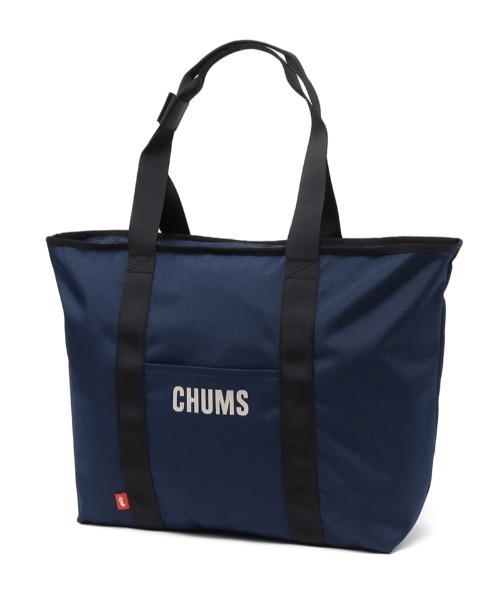 CHUMS(チャムス)の「【CHUMS/チャムス】 Recycle CHUMS Daily Tote(トートバッグ・レディース・ブラック/ネイビー/ブルー系その他・FREE)」の2枚目の写真