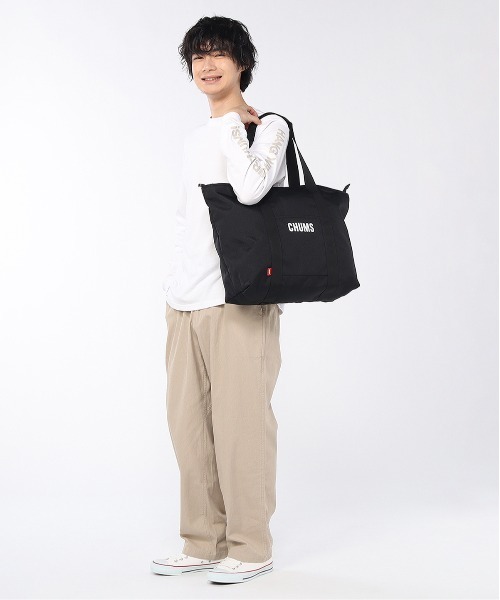 CHUMS(チャムス)の「【CHUMS/チャムス】 Recycle CHUMS Daily Tote(トートバッグ・レディース・ブラック/ネイビー/ブルー系その他・FREE)」の10枚目の写真