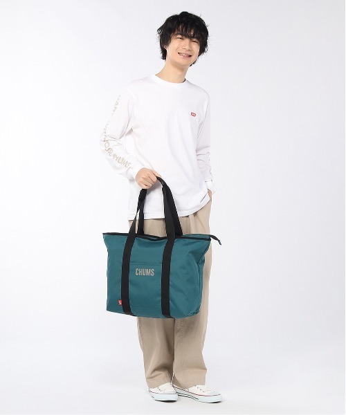 CHUMS(チャムス)の「【CHUMS/チャムス】 Recycle CHUMS Daily Tote(トートバッグ・レディース・ブラック/ネイビー/ブルー系その他・FREE)」の12枚目の写真