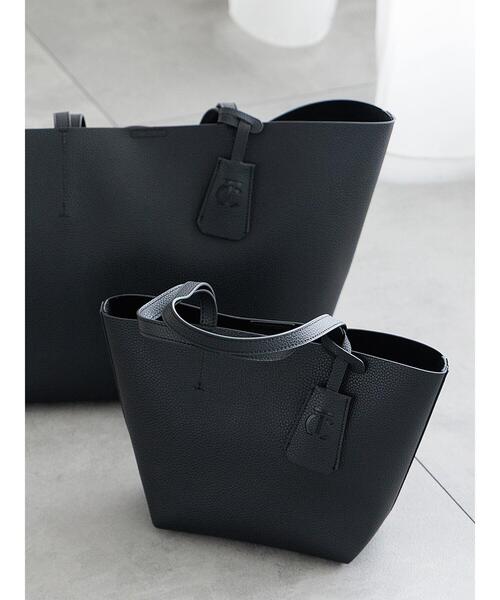 Te chichi（テチチ）の「トートバック（ハンドバッグ・レディース・ブラック・F）」の2枚目の写真