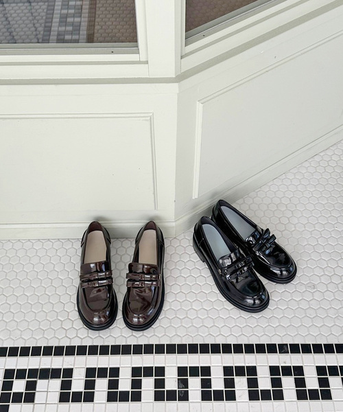 LE TALON（ルタロン）の「《WEB限定》Le decore / ル デコレ lady ribbon ローファー（ローファー・レディース・ブラックミックス/ブラウン・24.5cm/24cm/23.5cm/23cm/22.5cm）」の21枚目の写真