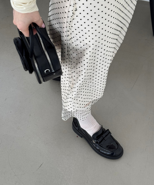 LE TALON（ルタロン）の「《WEB限定》Le decore / ル デコレ lady ribbon ローファー（ローファー・レディース・ブラックミックス/ブラウン・24.5cm/24cm/23.5cm/23cm/22.5cm）」の16枚目の写真