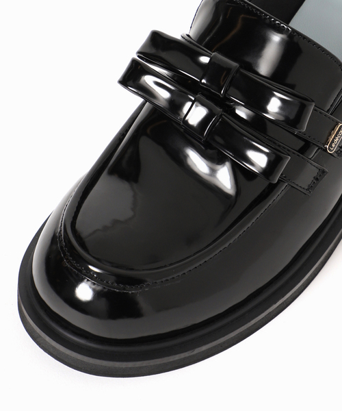 LE TALON（ルタロン）の「《WEB限定》Le decore / ル デコレ lady ribbon ローファー（ローファー・レディース・ブラックミックス/ブラウン・24.5cm/24cm/23.5cm/23cm/22.5cm）」の5枚目の写真