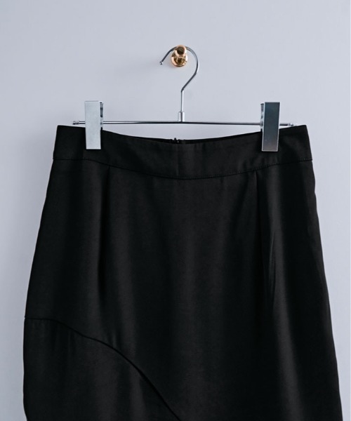 kirakiraShop(キラキラショップ)の「アシメシアー切り替え マーメイド スカート(スカート・レディース・ブラック・S/L)」の8枚目の写真