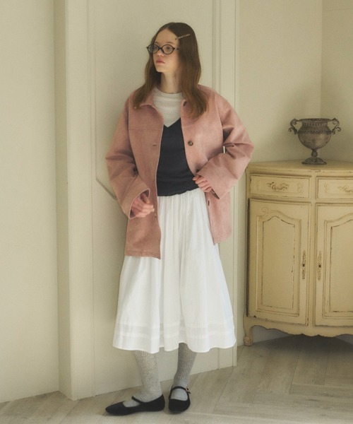 GIUNON(ジウノン)の「mini dot long t-shirt / ミニドットロンT(Tシャツ/カットソー・レディース・ホワイト/ブラック/グレー・FREE)」の16枚目の写真