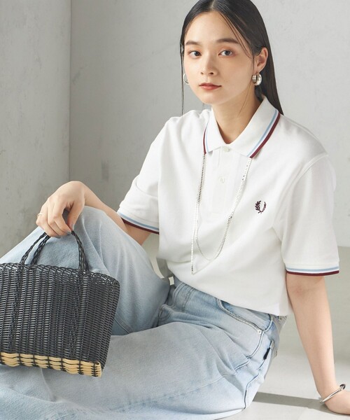 FRED PERRY:M12 TWIN TIPPED SHIRT（ポロシャツ）｜FRED PERRY