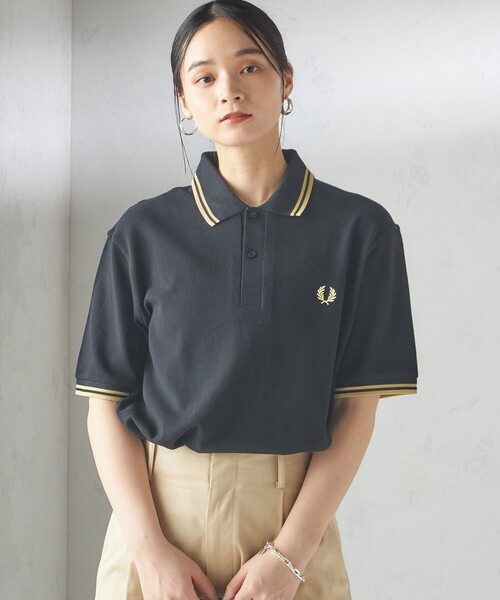 美品！ フレッドペリー ブラック ポロシャツ Twin Tipped Fred Perry Dress(8 350：BLACK): | FRED PERRY