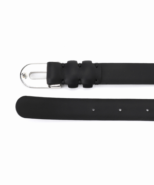 AP STUDIO（エーピーストゥディオ）の「【TEURN STUDIOS/ターンスタジオ】Signature monogram leather（ベルト・レディース・ブラック・FREE）」の6枚目の写真