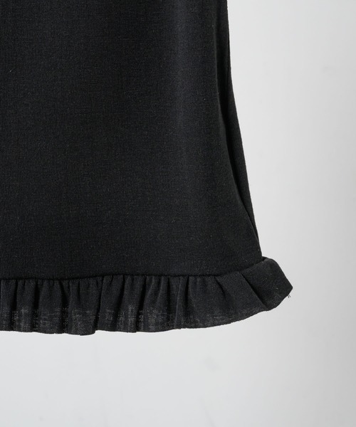 FEKETE（フェケテ）の「FRILL CAMISOLE  / フリルキャミソール（キャミソール・レディース・アイボリー/ブラック・FREE）」の20枚目の写真