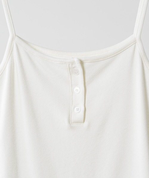 FEKETE（フェケテ）の「FRILL CAMISOLE  / フリルキャミソール（キャミソール・レディース・アイボリー/ブラック・FREE）」の19枚目の写真