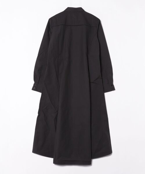 CIEL'AIR（シエルエアー）の「Ladder Race Shirt Dress（シャツワンピース・レディース・アイボリー/ブラック・MEDIUM/LARGE）」の11枚目の写真
