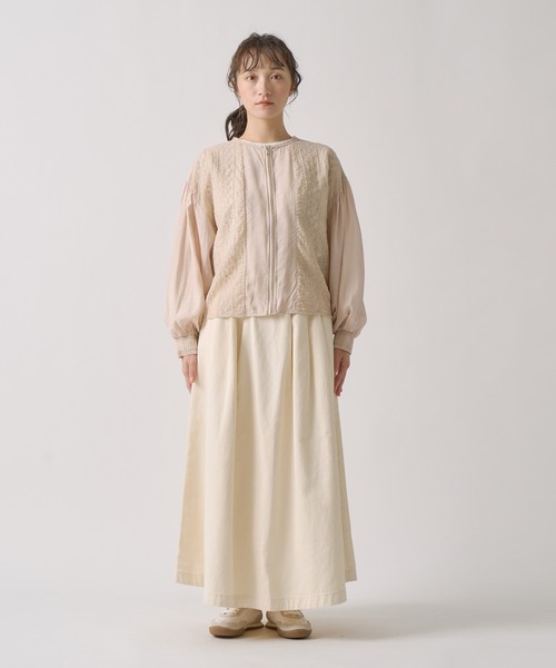 Kelen(ケレン)の「「KELEN / ケレン」 レース切替デザインブルゾン PARMO(ブルゾン・レディース・ブラック/ホワイト・S/M)」の14枚目の写真