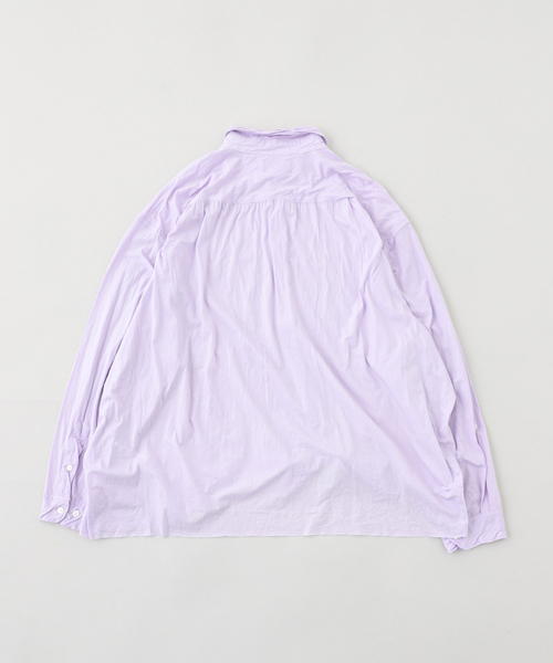 KANEMASA PHIL.(カネマサフィル)の「Kanemasa Phil. (カネマサ フィル) 別注 46ゲージ Artisan L/S Shirts(シャツ/ブラウス・メンズ・パープル/スカイブルー・MEDIUM/LARGE)」の9枚目の写真