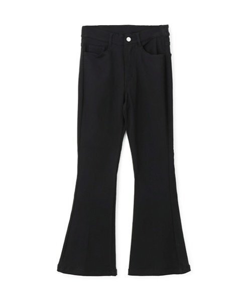 LOVETOXIC（ラブトキシック）の「【ベーシック】デニム・ツイルフレアパンツ（デニムパンツ・キッズ・ブルー/ブラック・L:160cm/M:150cm/130cm/S:140cm）」の2枚目の写真