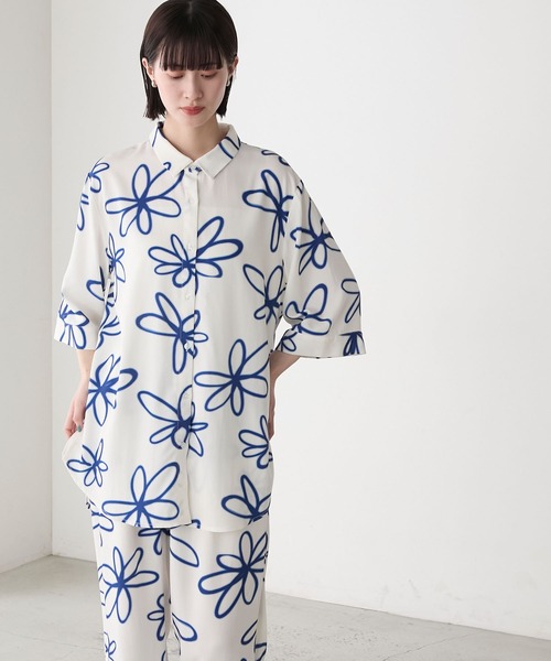 【軽やか】パジャマパンツ シルクショートパンツ 花柄 LILA n' citta】花柄ジャガードパンツ – LILA & CITTA ONLINE SHOP