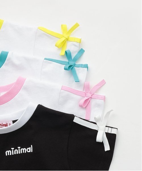 minimal（ミニマル）の「【防汚加工】【パワーパフ ガールズ】短丈Tシャツ（Tシャツ/カットソー・キッズ・ターコイズブルー/ライム/ピンク/ブラック・120cm/110cm/100cm/130cm/140cm）」の20枚目の写真