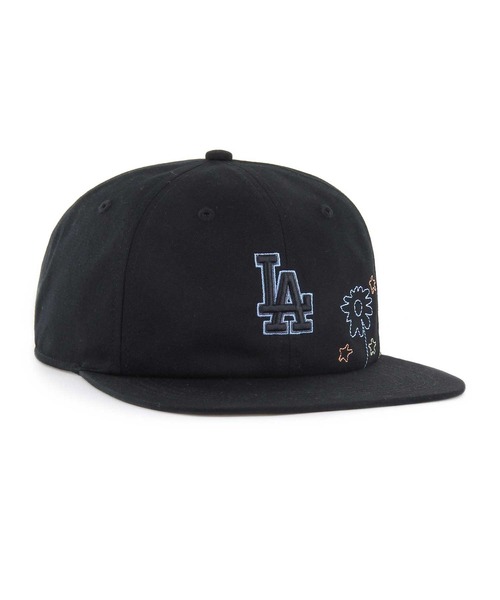 '47（フォーティーセブン）の「47-FLORA CAPTAIN RL（キャップ・メンズ・ブラック・FREE）」の2枚目の写真