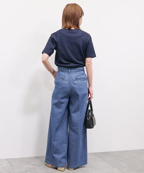 セール】ライトオンススーパーワイドデニム（デニムパンツ