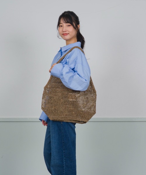 セール】【MADE IN MADA /メイドインマダ】かごバッグ ラフィア