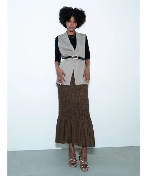 Te chichi（テチチ）の「ストラップサンダル《2025summer catalog item》（サンダル・レディース・ブラウン/ベージュ・37/38）」の4枚目の写真