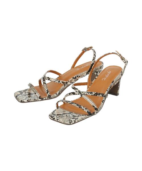 Te chichi（テチチ）の「ストラップサンダル《2025summer catalog item》（サンダル・レディース・ブラウン/ベージュ・37/38）」の9枚目の写真