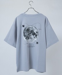 JOHN'S CLOSET | 【13】ムーン/フラワーグラフィック ビッグシルエット ポンチTシャツ(Tシャツ/カットソー)