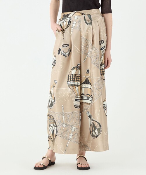 manipuri(マニプリ)の「【別注】manipuri for Ballsey Balloon Journey タックワイドパンツ(その他パンツ・レディース・グレー系その他・34/36)」の4枚目の写真