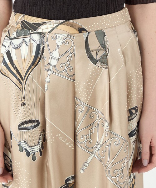 manipuri(マニプリ)の「【別注】manipuri for Ballsey Balloon Journey タックワイドパンツ(その他パンツ・レディース・グレー系その他・34/36)」の7枚目の写真