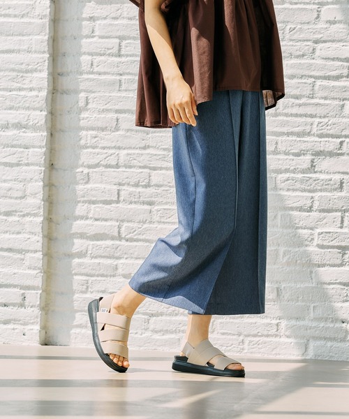 FOUND GOOD(ファウンドグッド)の「サラサラキレイクロップドP(その他パンツ・レディース・アイボリー/ブラック/グレー系8/ブルー系5・L/M/S)」の22枚目の写真