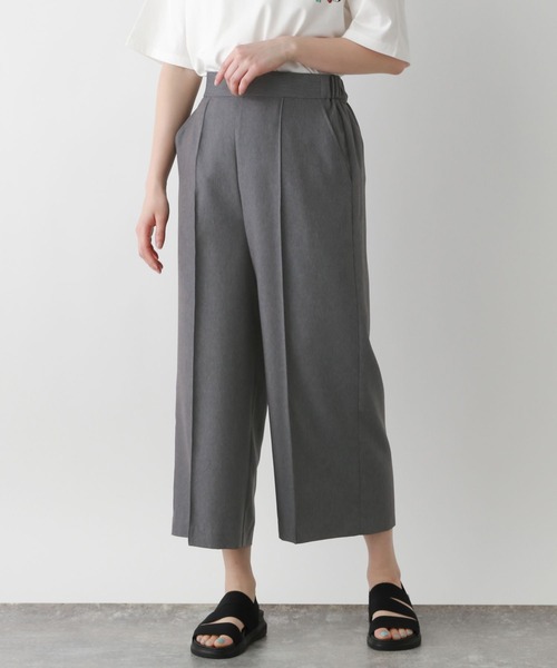 FOUND GOOD(ファウンドグッド)の「サラサラキレイクロップドP(その他パンツ・レディース・アイボリー/ブラック/グレー系8/ブルー系5・L/M/S)」の18枚目の写真