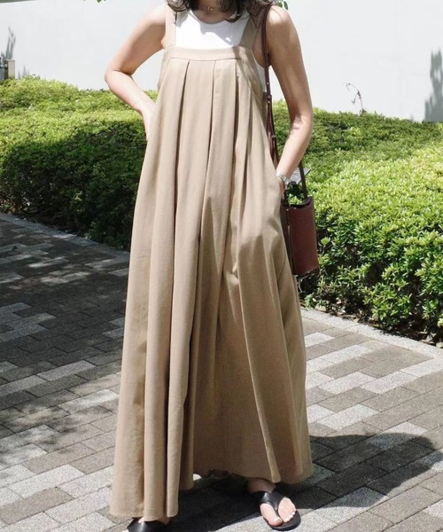 CADBURY（キャドバリー）の「ﾀｯｸﾛﾝｸﾞｼﾞｬﾝﾊﾟｰｽｶｰﾄ（スカート・レディース・ベージュ/ブラック・FREE）」の2枚目の写真