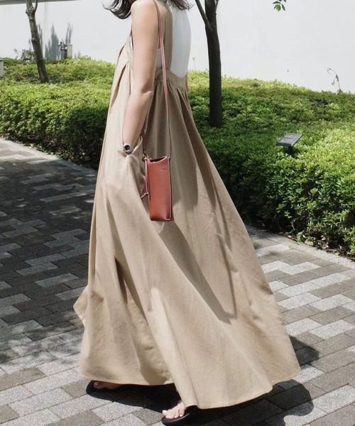 CADBURY（キャドバリー）の「ﾀｯｸﾛﾝｸﾞｼﾞｬﾝﾊﾟｰｽｶｰﾄ（スカート・レディース・ベージュ/ブラック・FREE）」の3枚目の写真