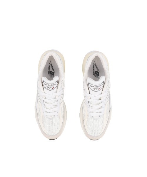 NEW BALANCE（ニューバランス）の「U990（スニーカー・メンズ・ホワイト系その他・28cm/27.5cm/27cm/26.0cm/26.5cm/28.5cm/29cm）」の4枚目の写真