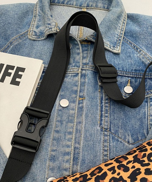 セール】アニマル柄 Wジップボディバッグ（ボディバッグ/ウエスト