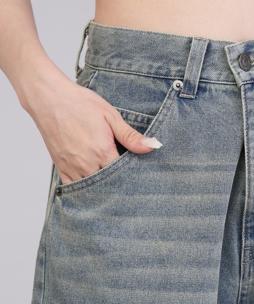 RAY CASSIN（レイカズン）の「デニムカーゴパンツ（デニムパンツ