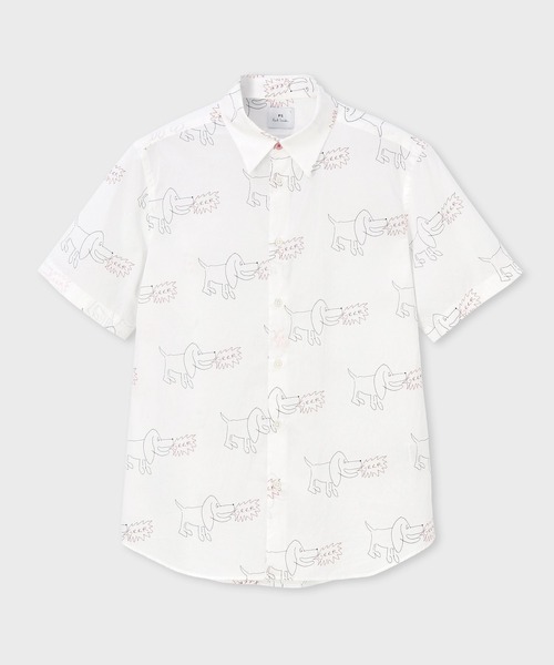 Drawn by Paul 'Dog' 半袖シャツ / 152713 619PN（シャツ/ブラウス